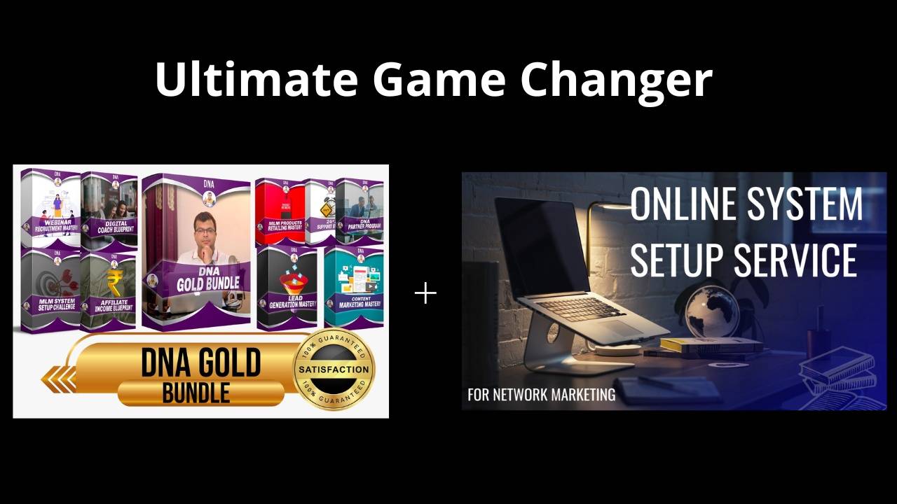 DNA Gold Course + Online System Setup for Network Marketing