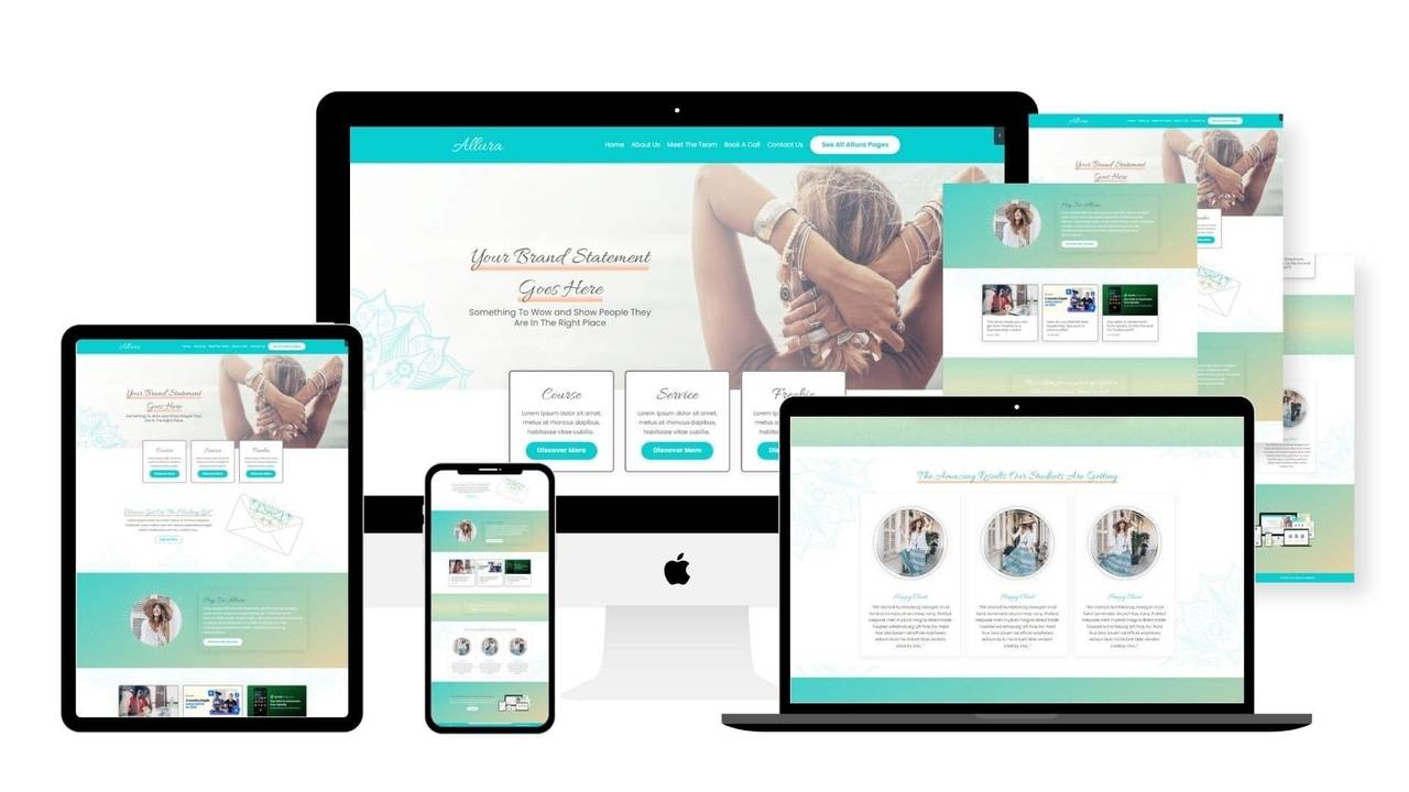 Program/website Examples Kajabi Programs Page | Website Page Template From Kajabi Designers