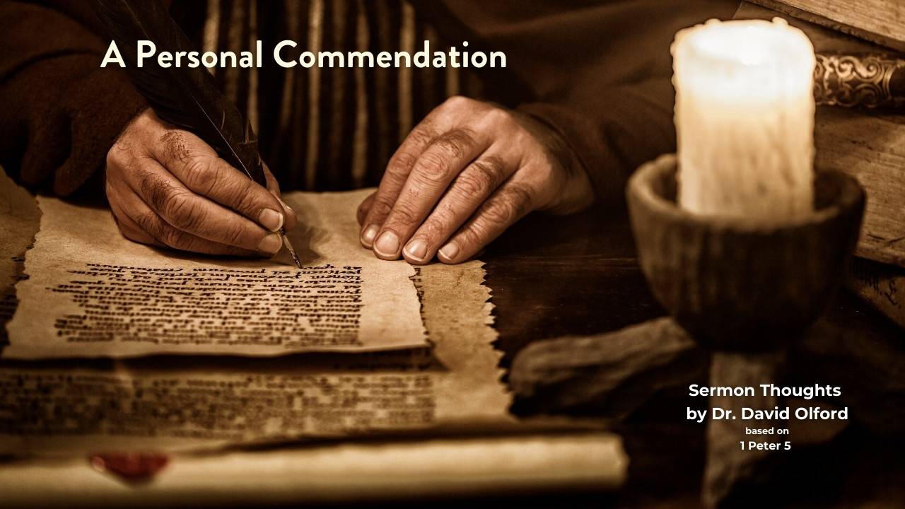 A Personal Commendation