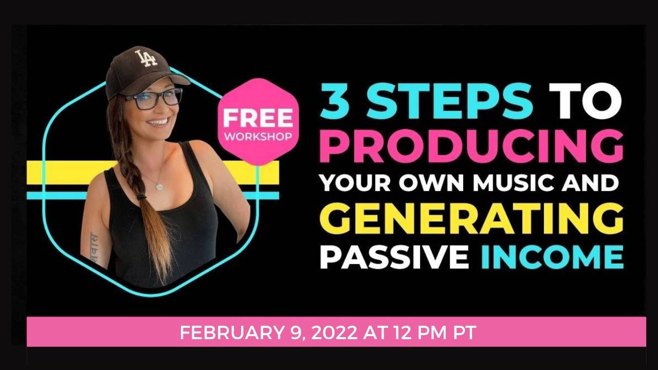 3 Steps to Producing Your Own Music and Generating Passive