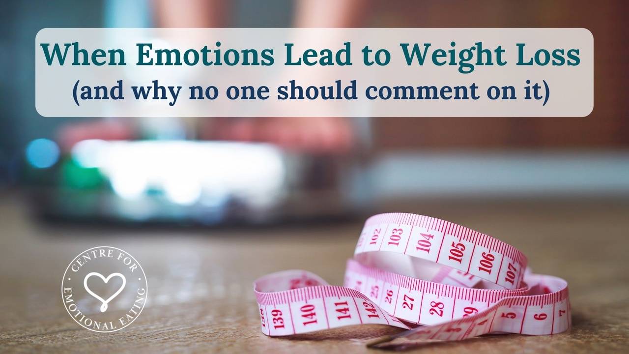 When Unintentional Weight Loss is Celebrated