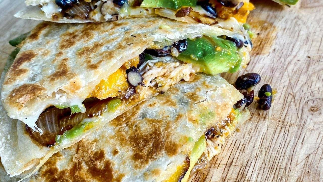 Avocado Butternut Squash Quesadilla Cinco De Mayo Meal