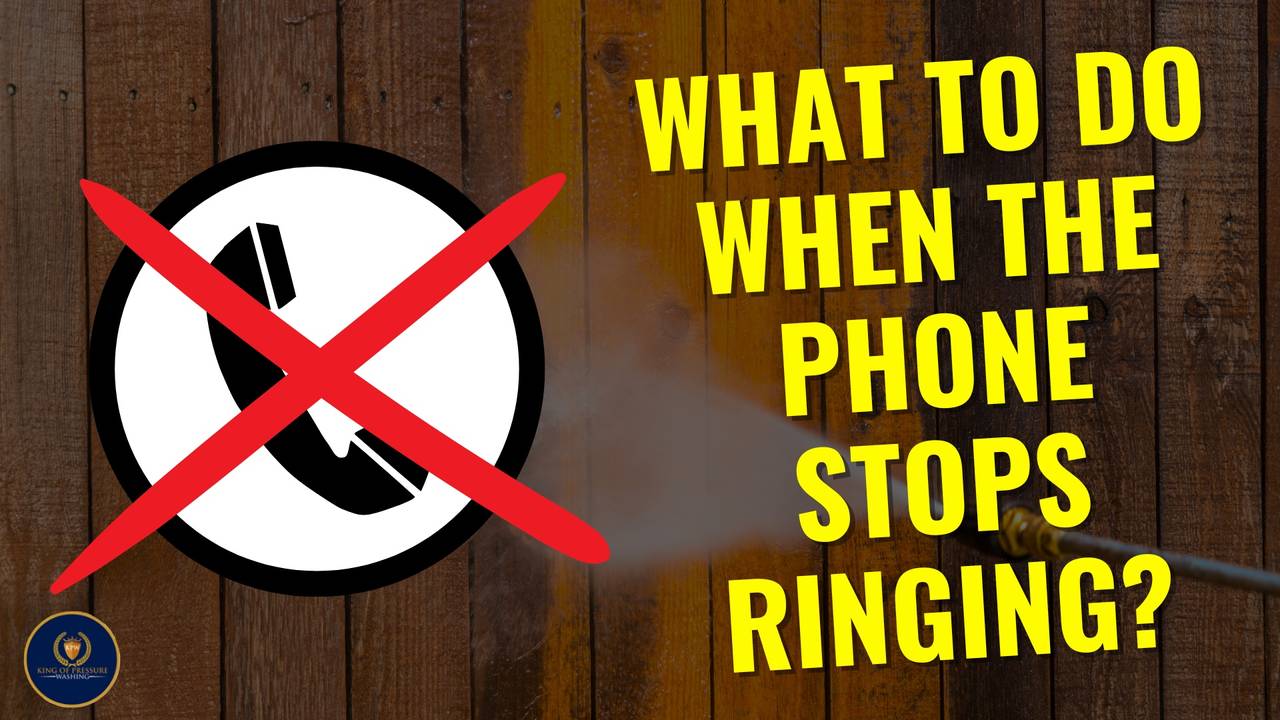 What to do when the phone stops ringing?!