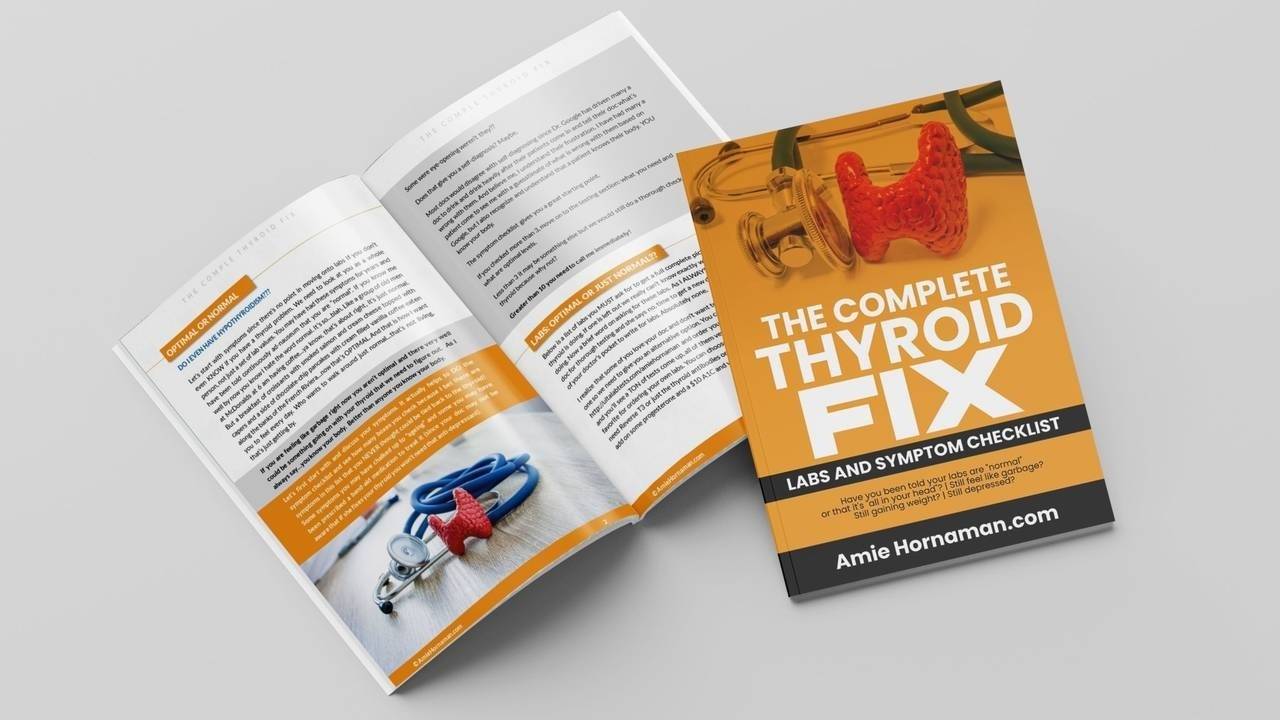 The Complete Thyroid Fix Lab And Symptom Checklist The complete thyroid fix lab and symptom checklist