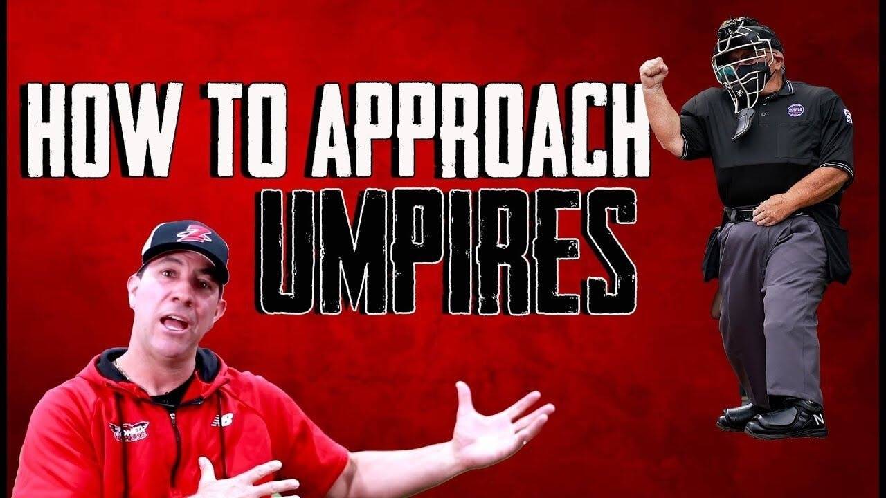 Learn how to approach umpires The RIGHT WAY (Youth baseball)