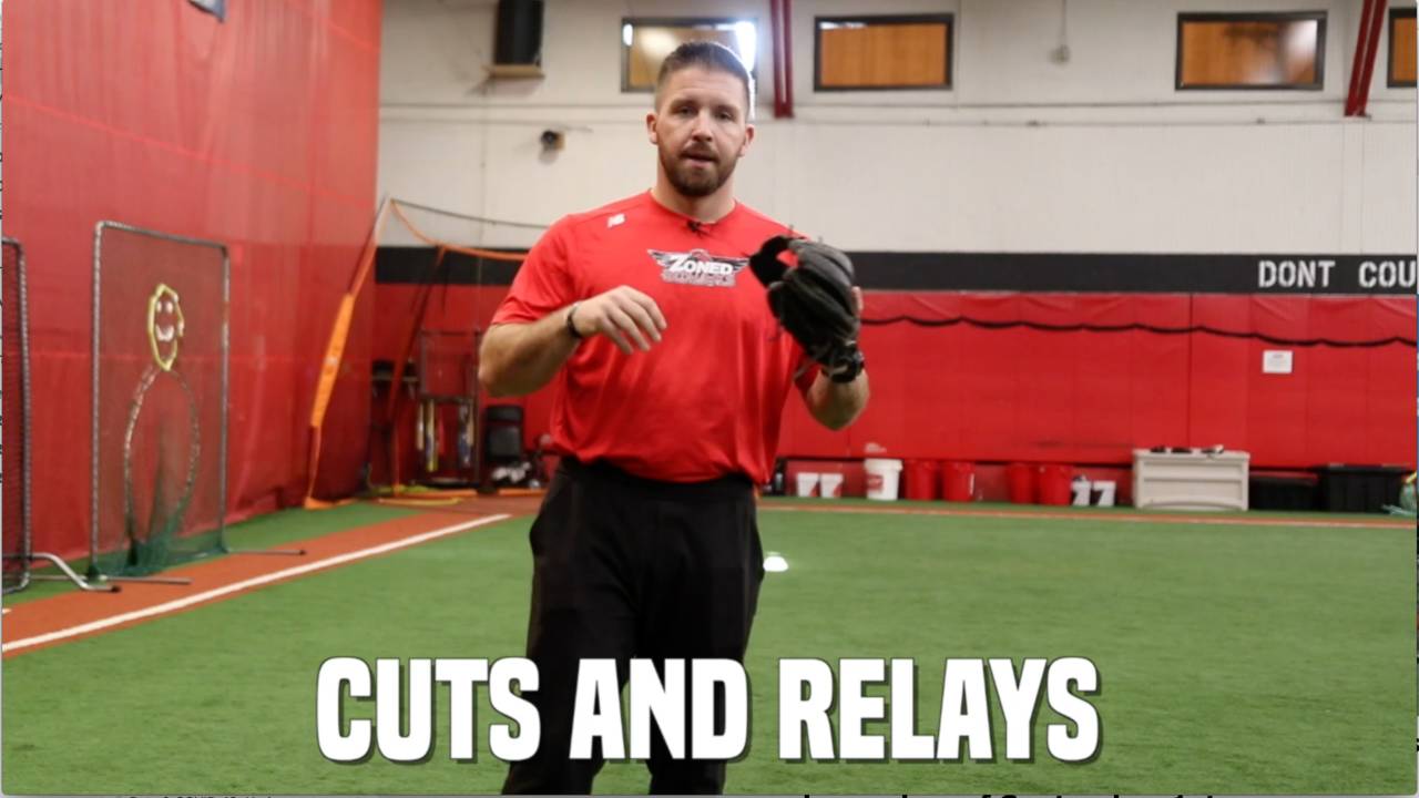 Baseball Drills Teach Cuts and Relays for First Baseman