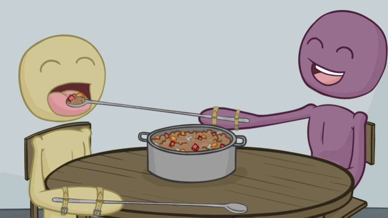 The Parable of Long Handled Spoons