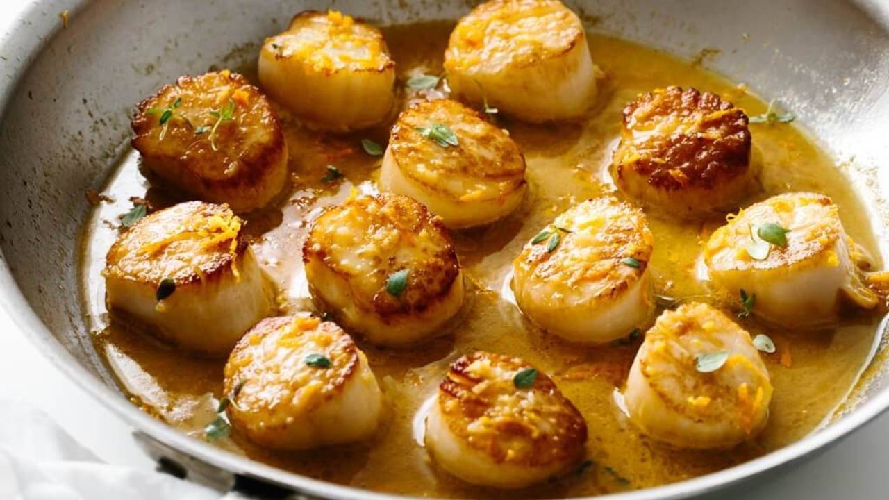 Scallops With Citrus Ginger
