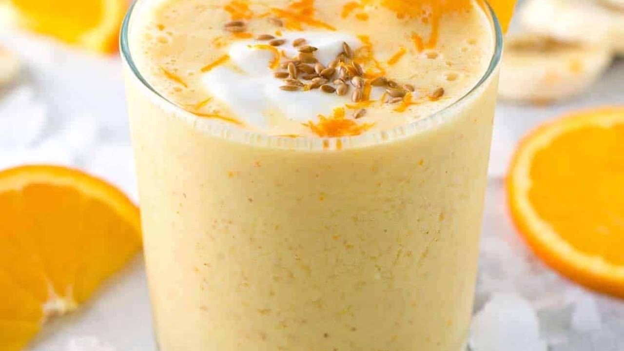 Orange and Yogurt Smoothie