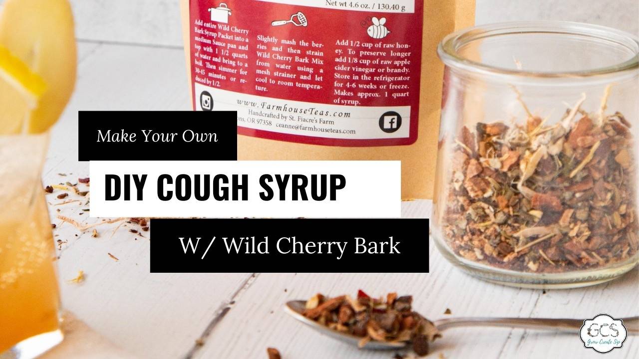 How to Make Homemade Cough Syrup with Wild Cherry Bark