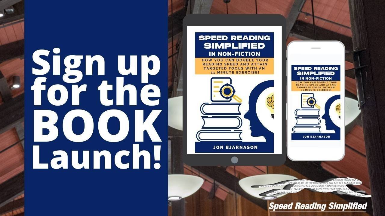 Speed Reading Simplified in Non-Fiction - Launching soon!
