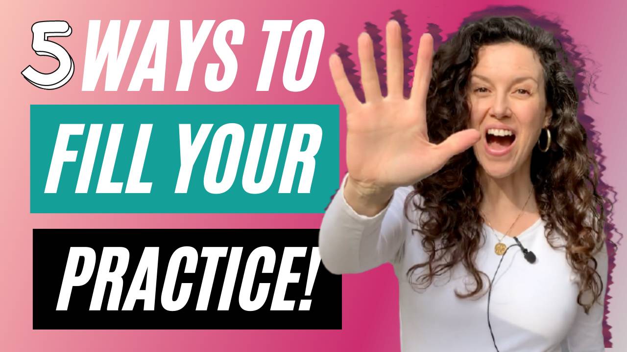 5 Ways To Fill Your Acupuncture Practice Now
