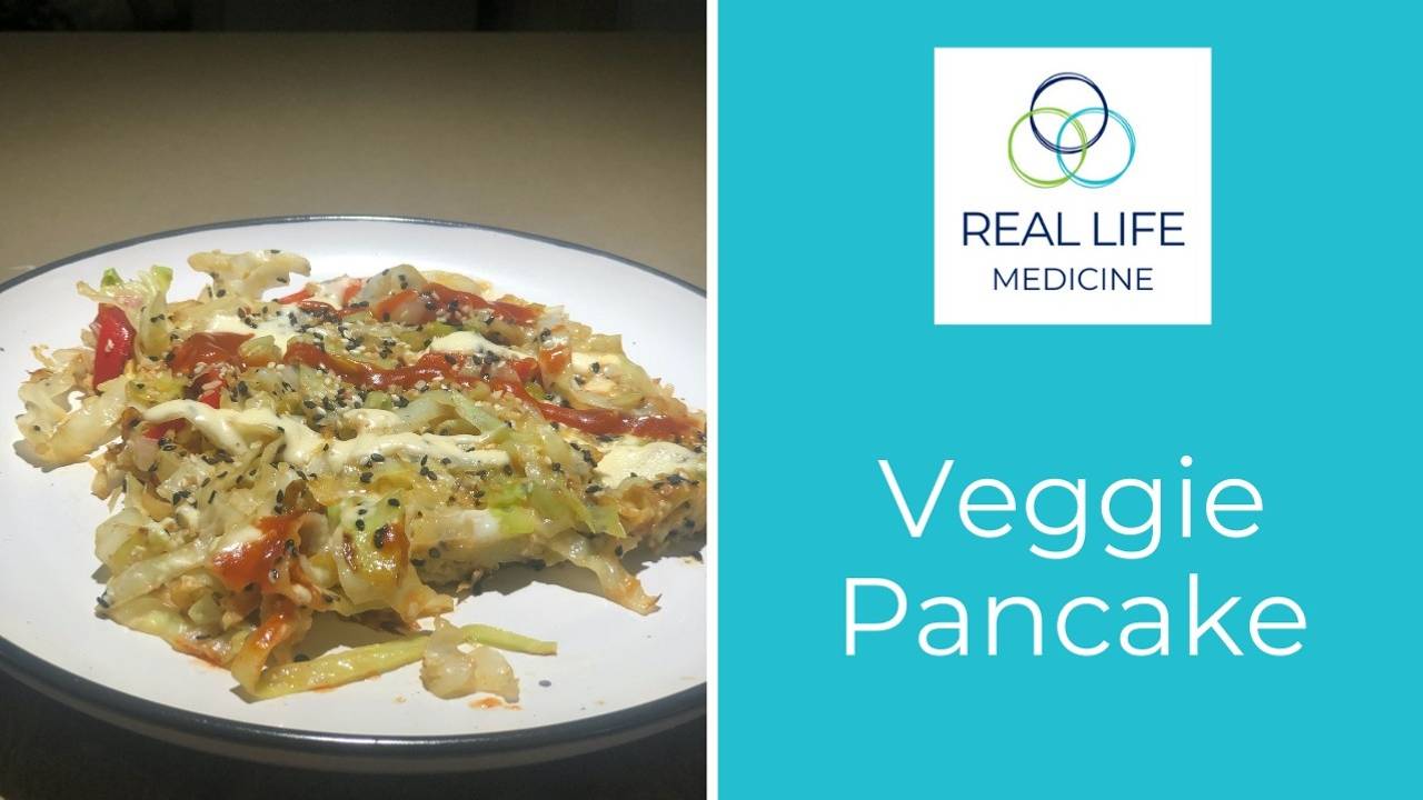 Low Carb Veggie Pancake Cooking, Coaching & Conversations Dr Lucy