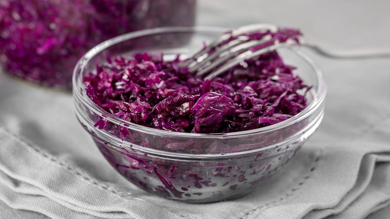 Hot Detox Pretty Purple Sauerkraut Recipe Julie Daniluk, R.H.N
