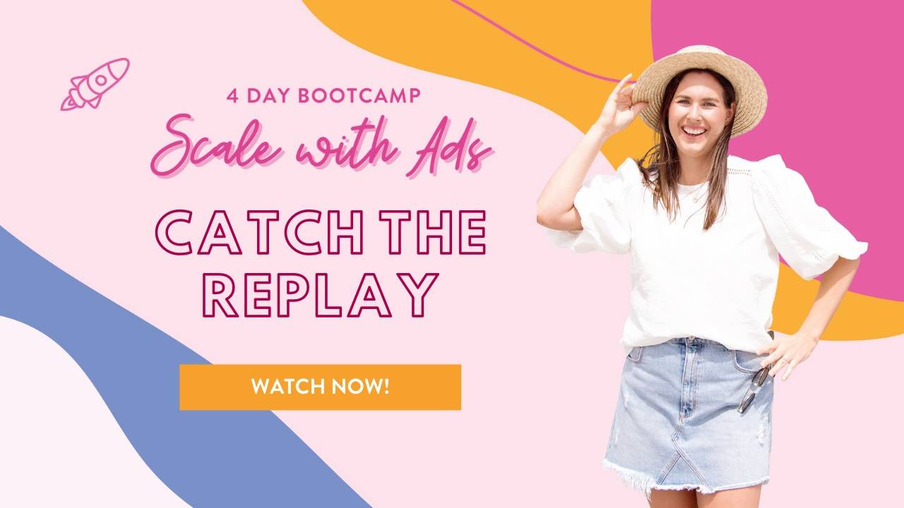 [Scale With Ads Bootcamp] Day 1 Catch The Replay