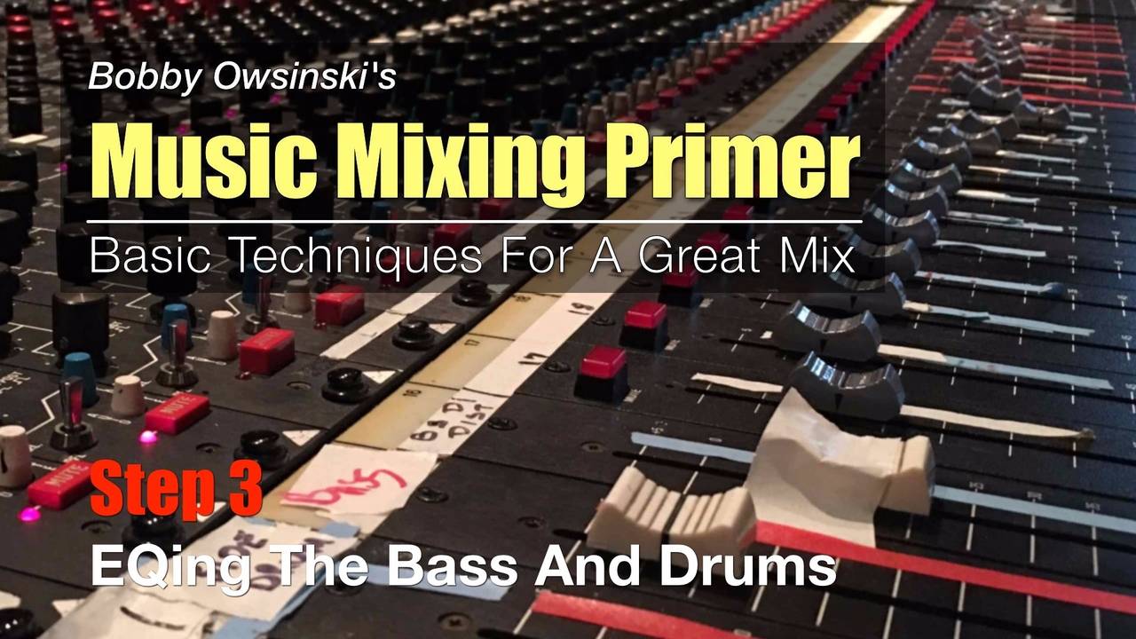 EQing The Bass And Drums