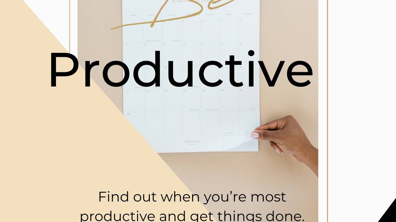 Be Productive Template