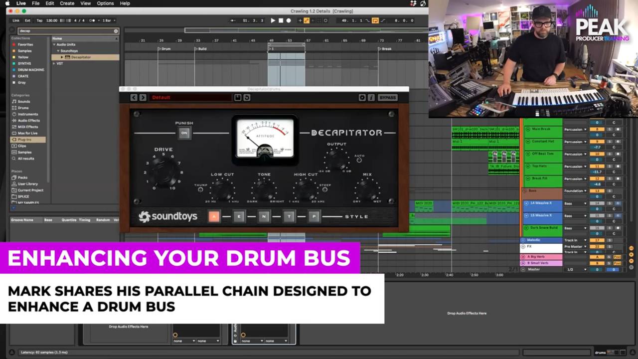 How To Enhance Your Drums In Ableton Live with Mark Stanton Warriors