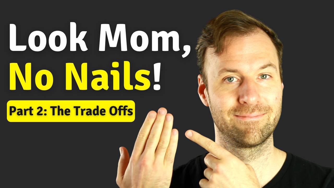 Classical Guitar without NAILS??? Part 2 The Trade Offs