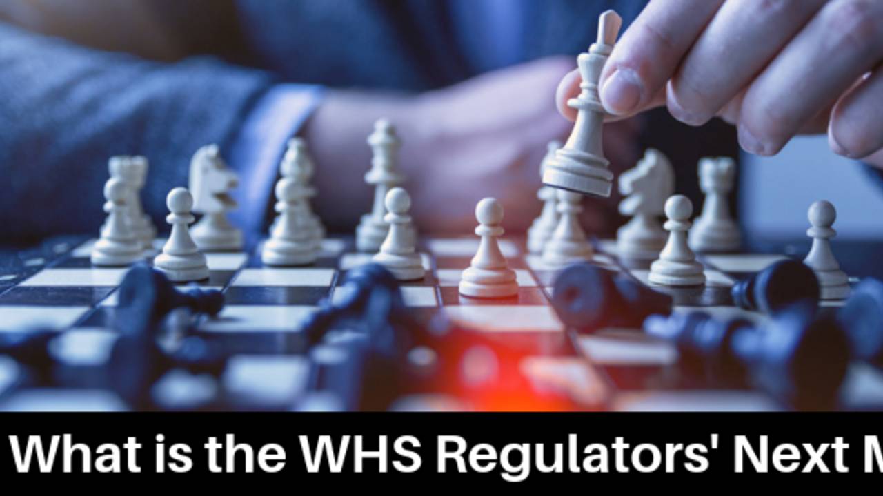 What are the WHS Regulator's Plans?