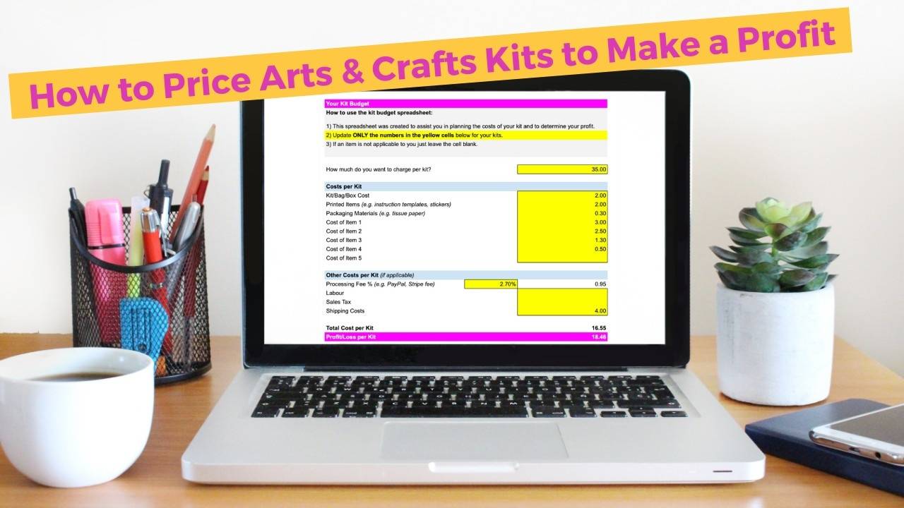 How to Price Arts & Crafts Kits to Make a Profit