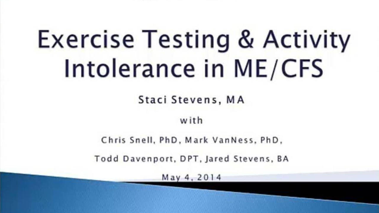 ME/CFS Exercise Intolerance