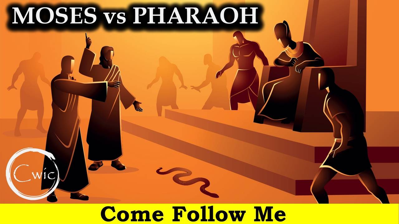 Come Follow Me LDS - Exodus 7-13, Moses, the Plagues, & The Rod