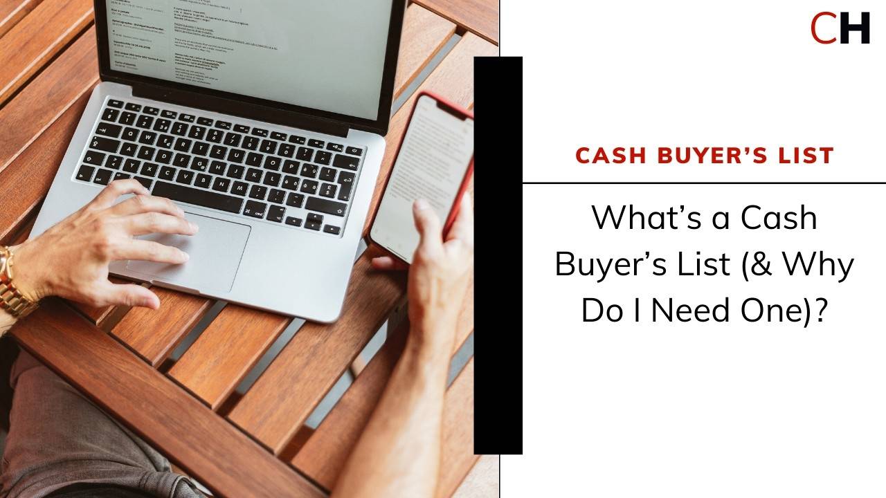 What’s a Cash Buyer’s List (& Why Do I Need One)?
