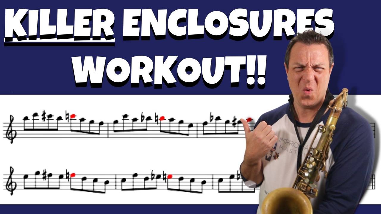 Free Bebop Enclosures Workout PDF For Saxophone Technique