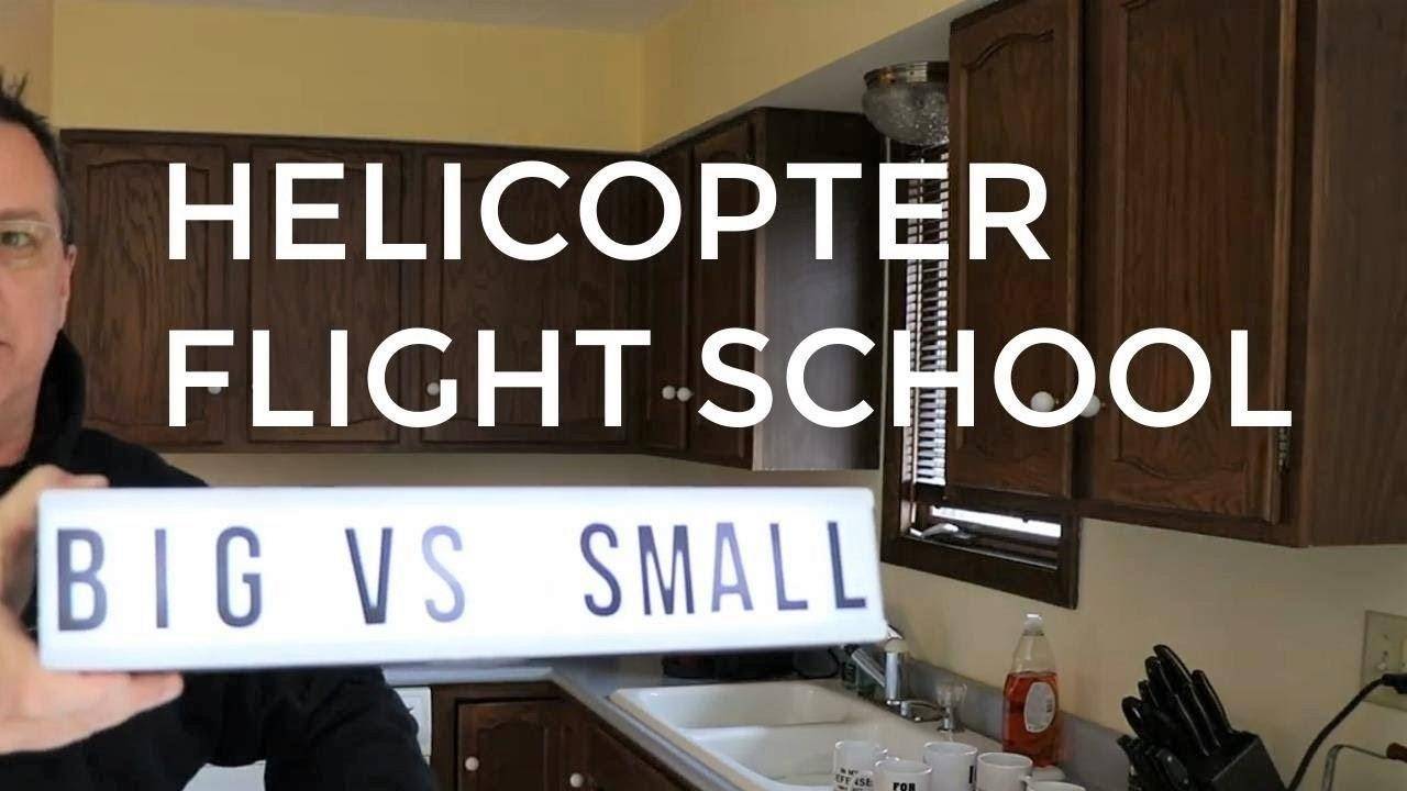 Robinson vs Schweizer and Big School vs Small Flight School!