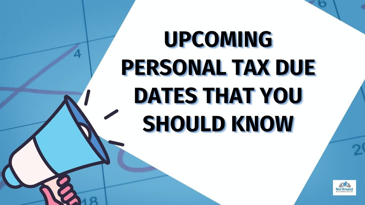 personal tax due dates that you should know