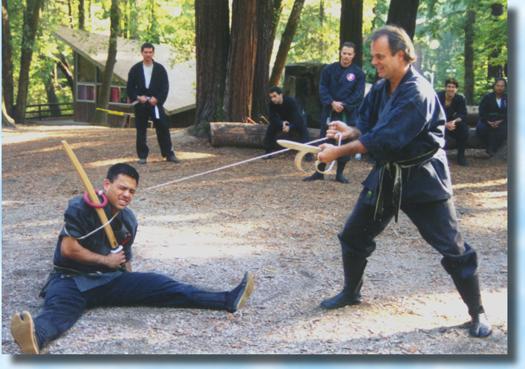Doshi Richard Van Donk teaching at a Tai Kai