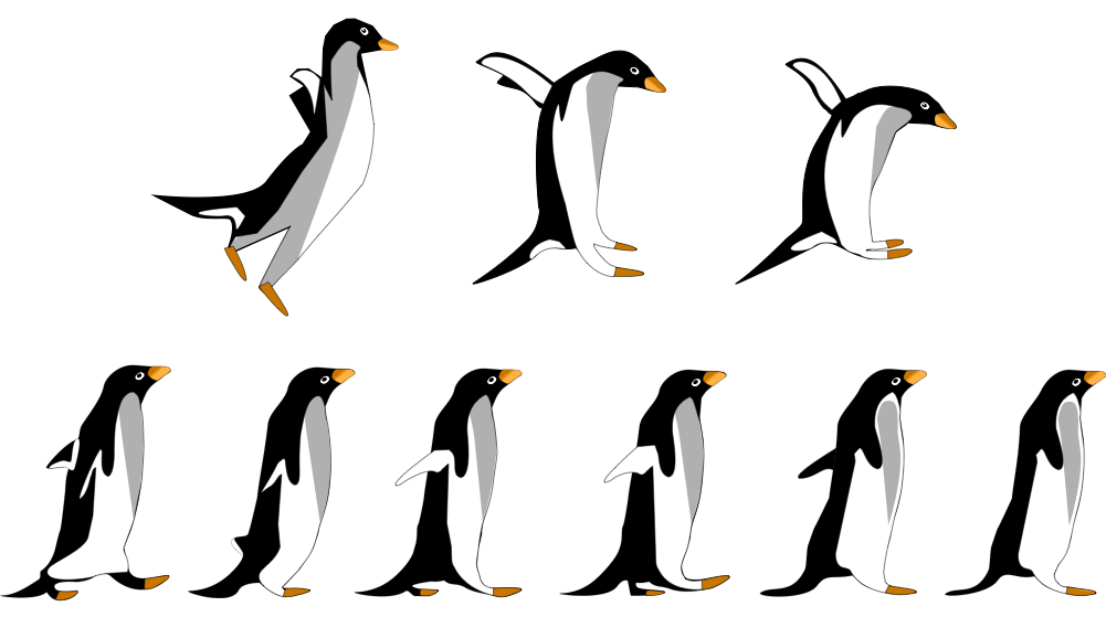 Valentine's Scratch Lesson - Penguins