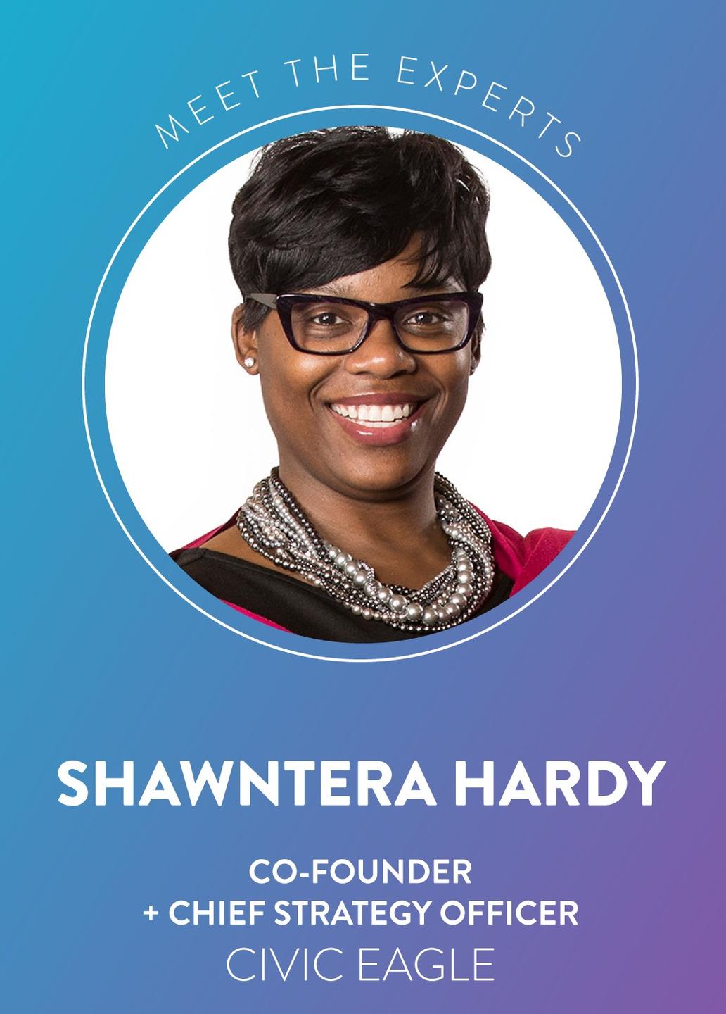 Shawntera Hardy, cofounder CSO Civic Eagle