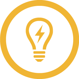 Light bulb icon representing emotional self awareness.