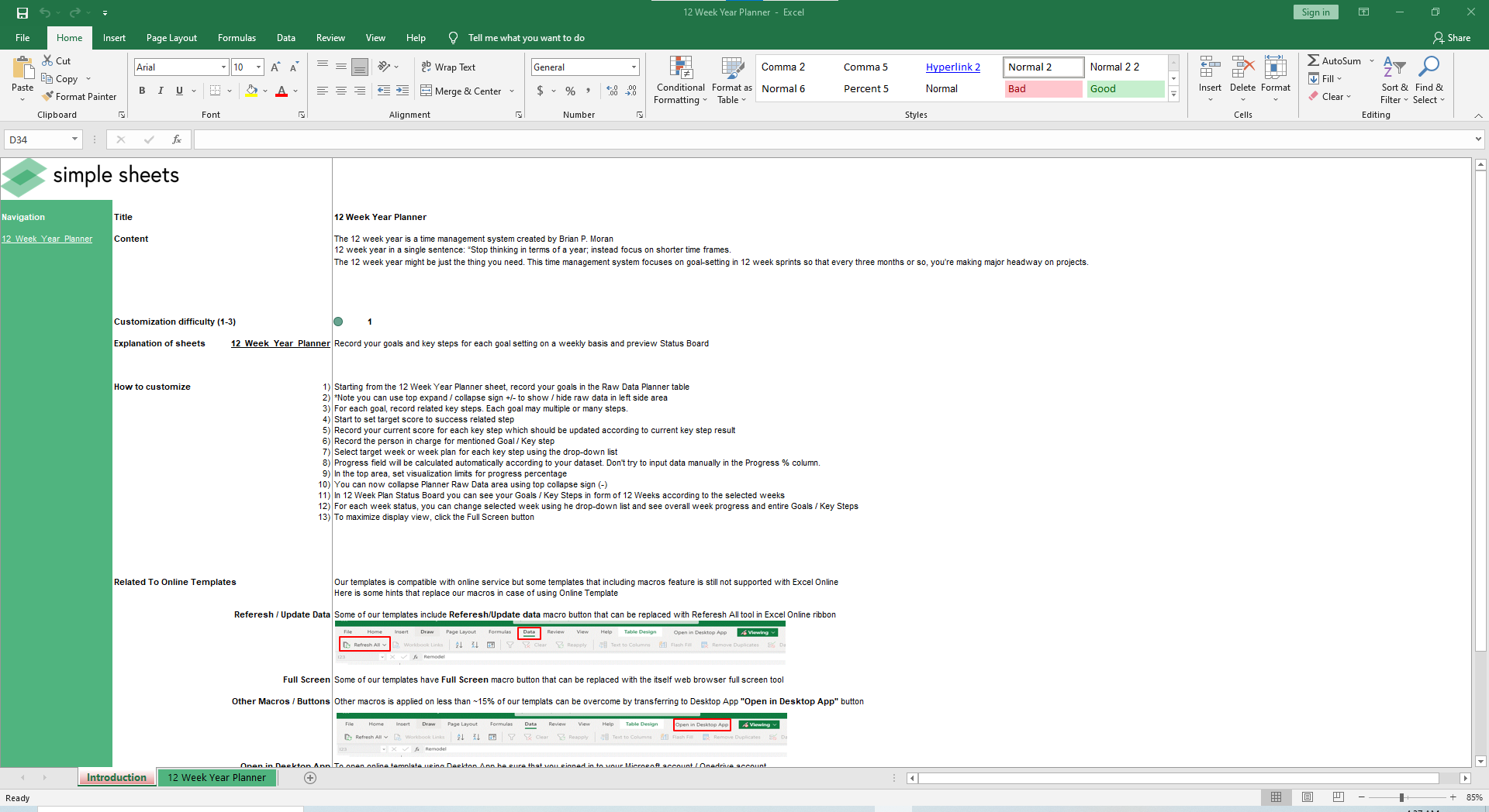 Instructions for using and customizing our Affinity Diagram Excel and Google Sheets Template. 