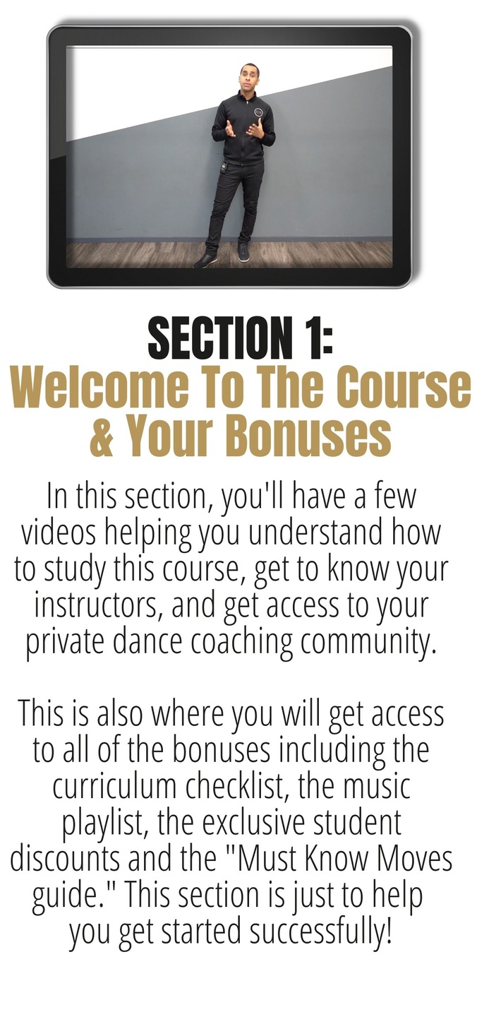 Section 1 of the Bachata Musicality course