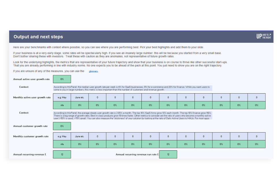 Screenshot of the traction-o-meter