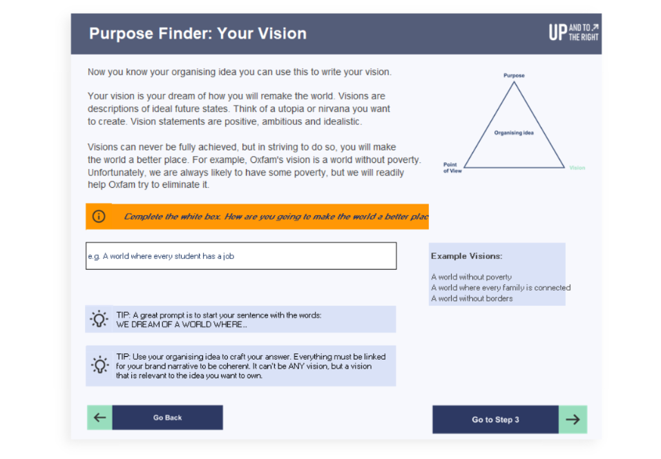 U2R Purpose Finder screenshot