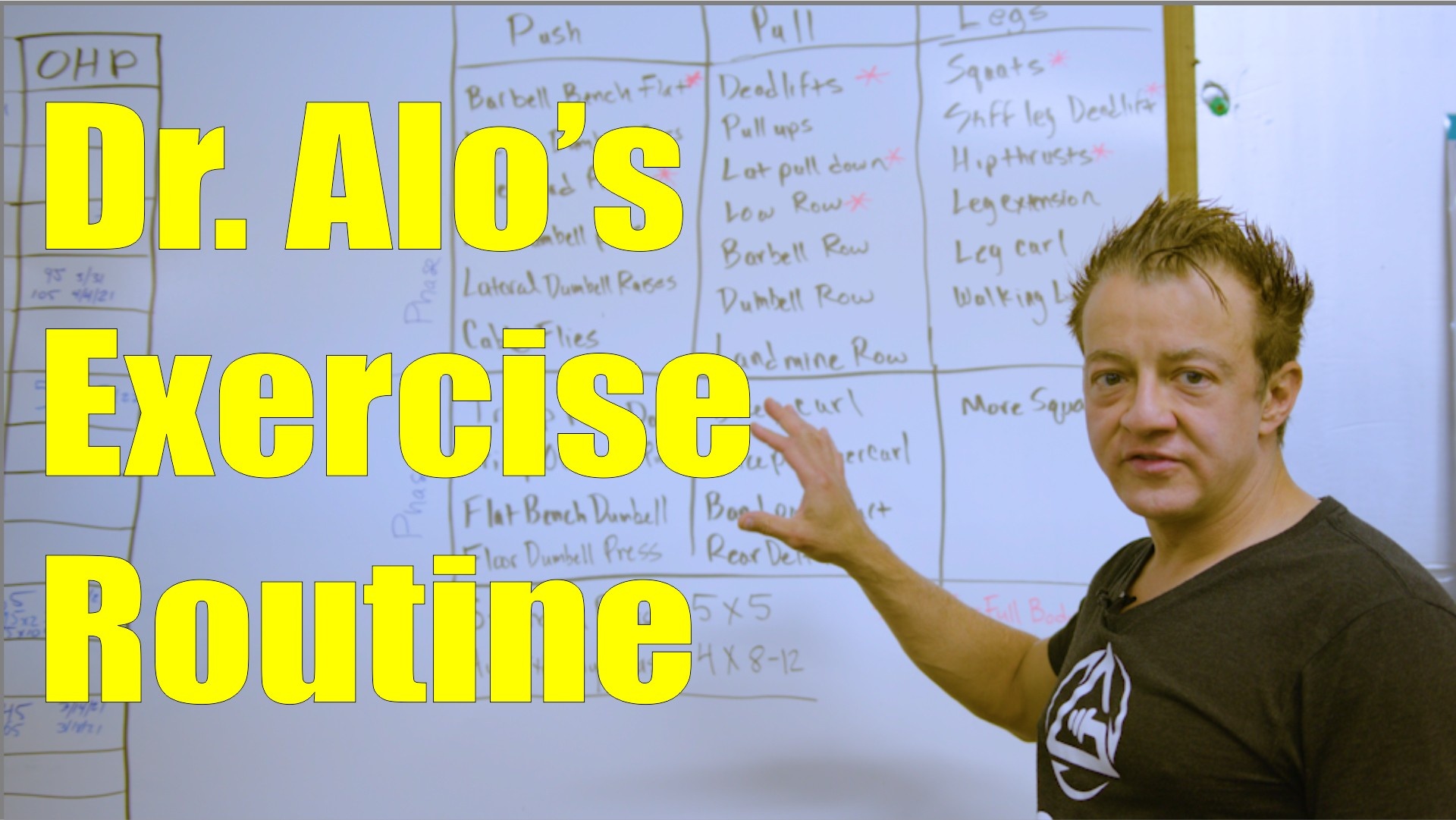 Dr. Alo's Exercise Routine
