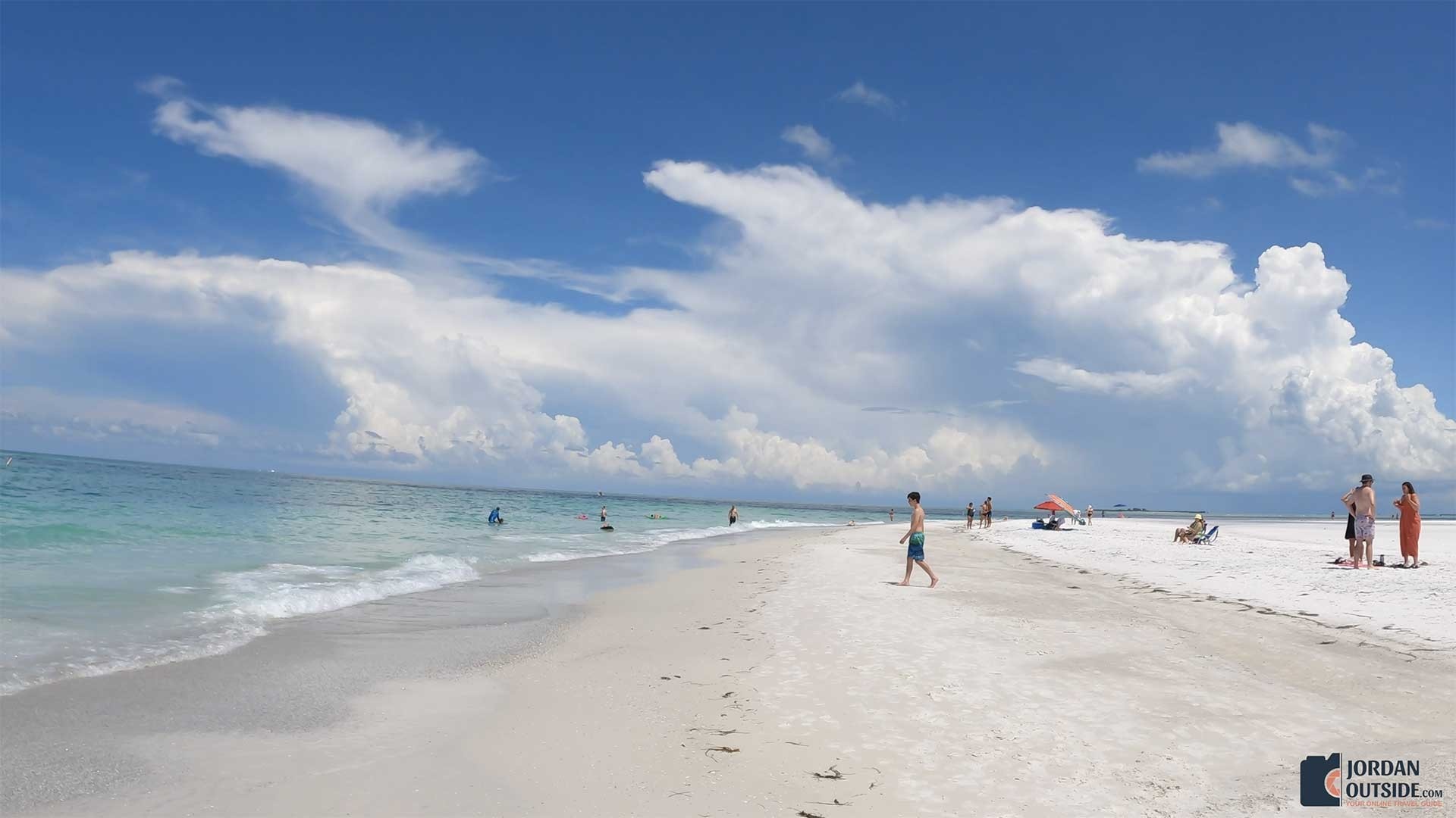 Bean Point Beach on Anna Maria Island, Florida