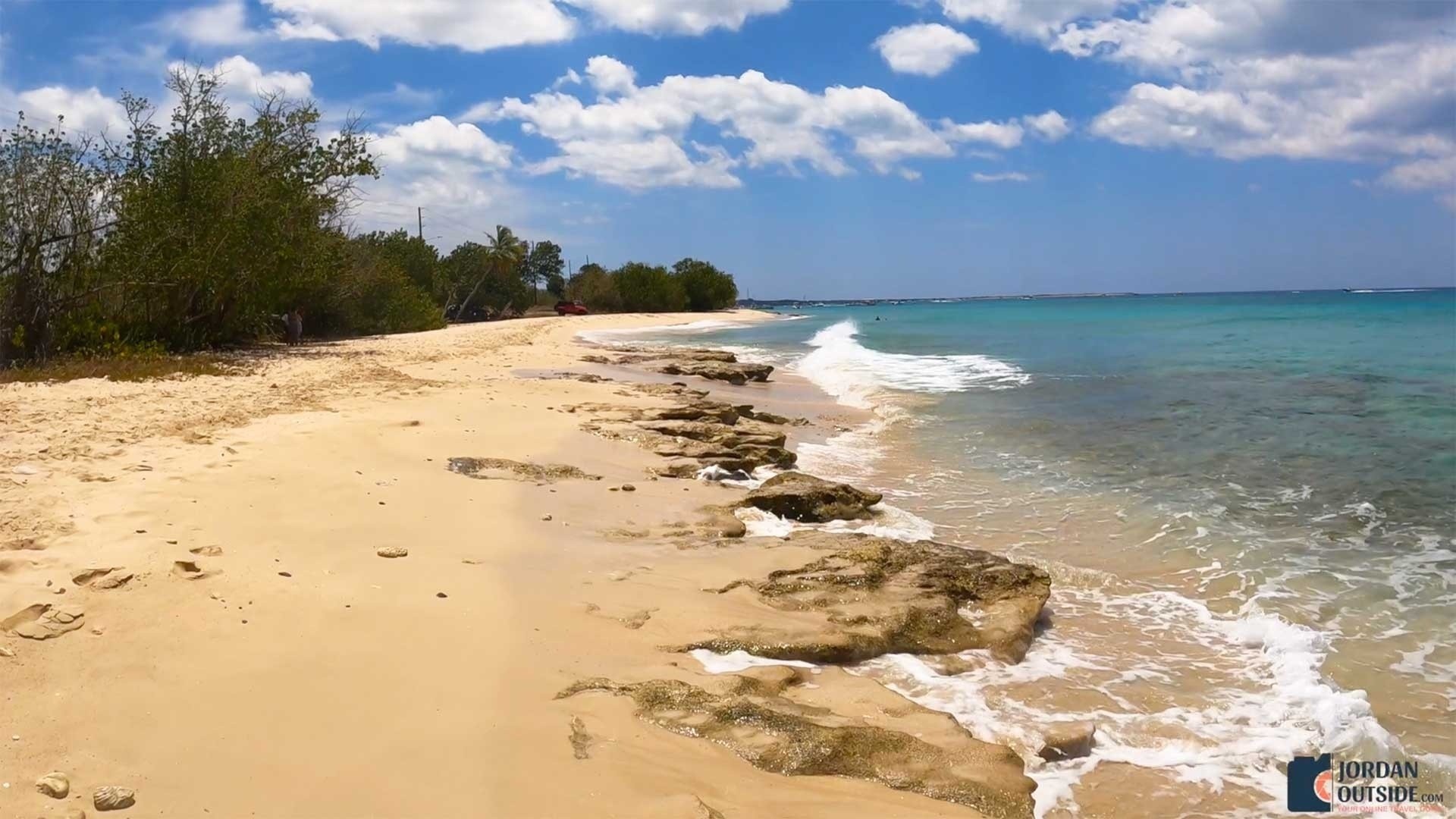 Rocky area on Sprat Hall Beach, St. Croix