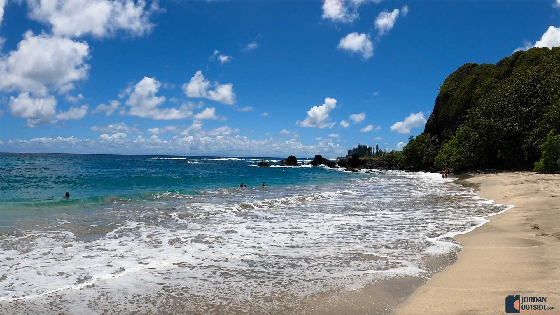 Hamoa Beach is one of the best beaches on the east side of Maui