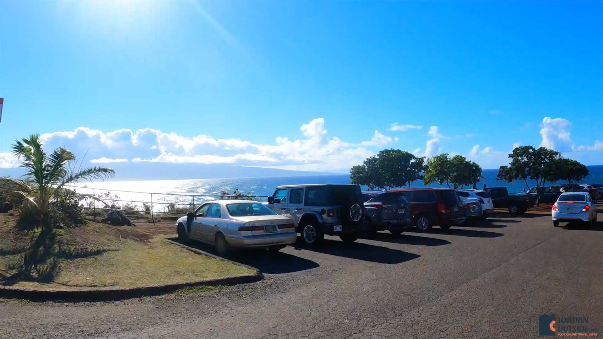 Upper Parking Lot - Ho'okipa Beach Park, Maui