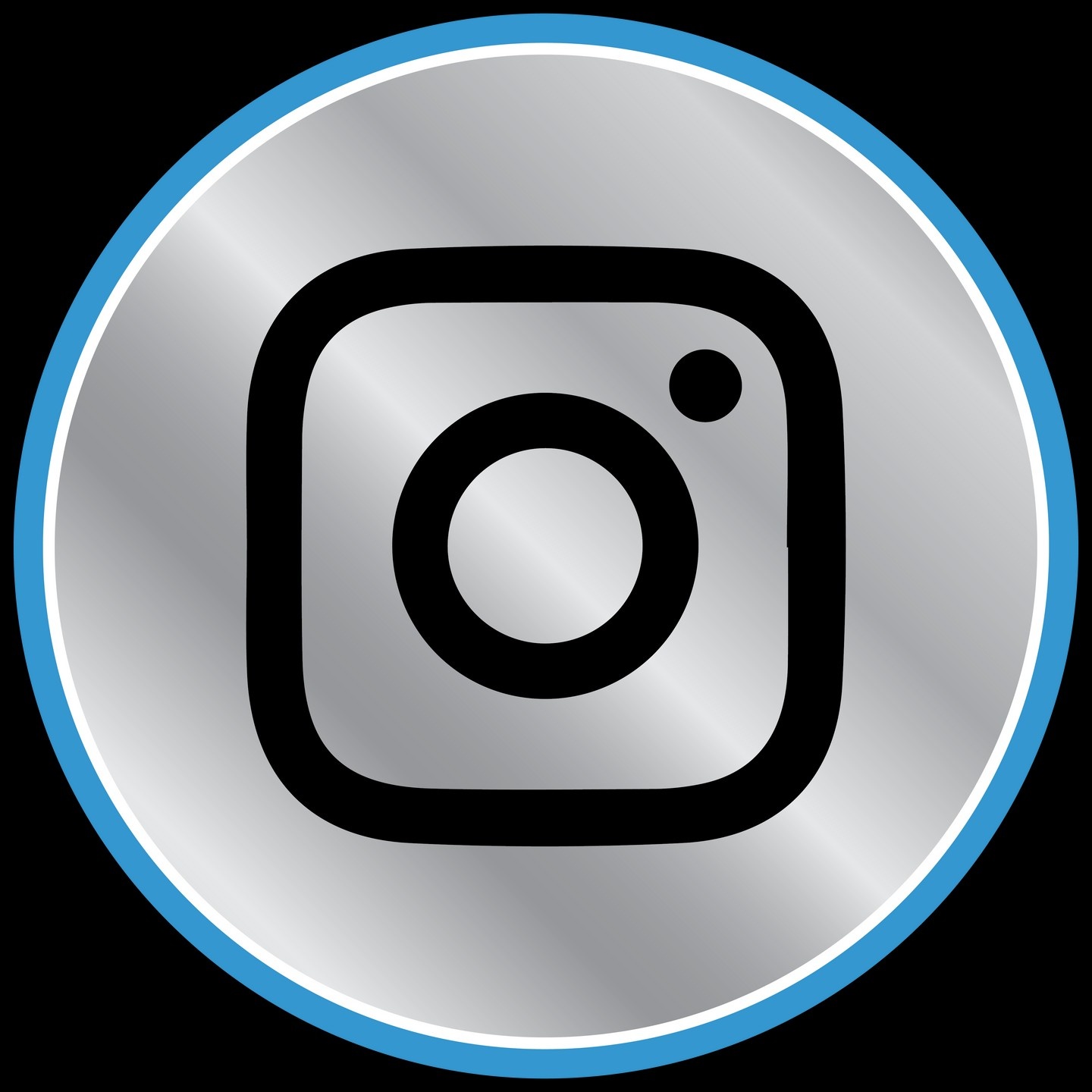 Instagram icon and link