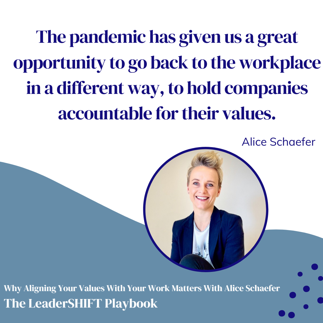 The LeaderSHIFT Podcast Alice Schaefer