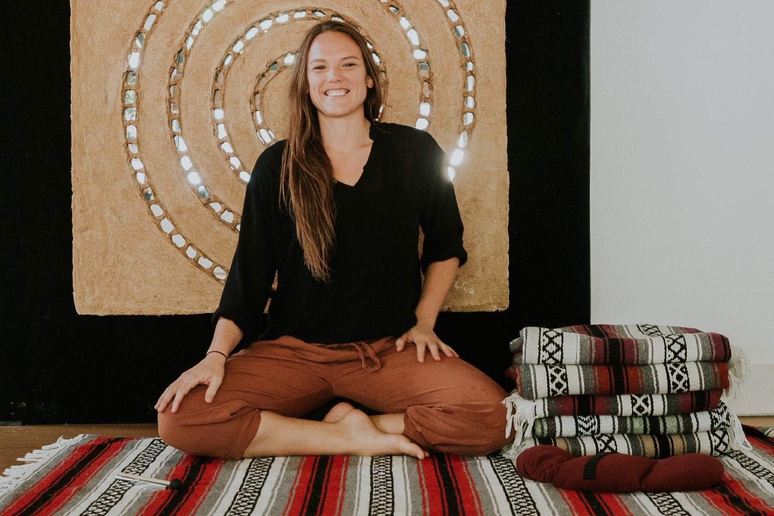 Yoga Teacher's Amazing Furniture-Free Tiny House Designed For Body Movement  