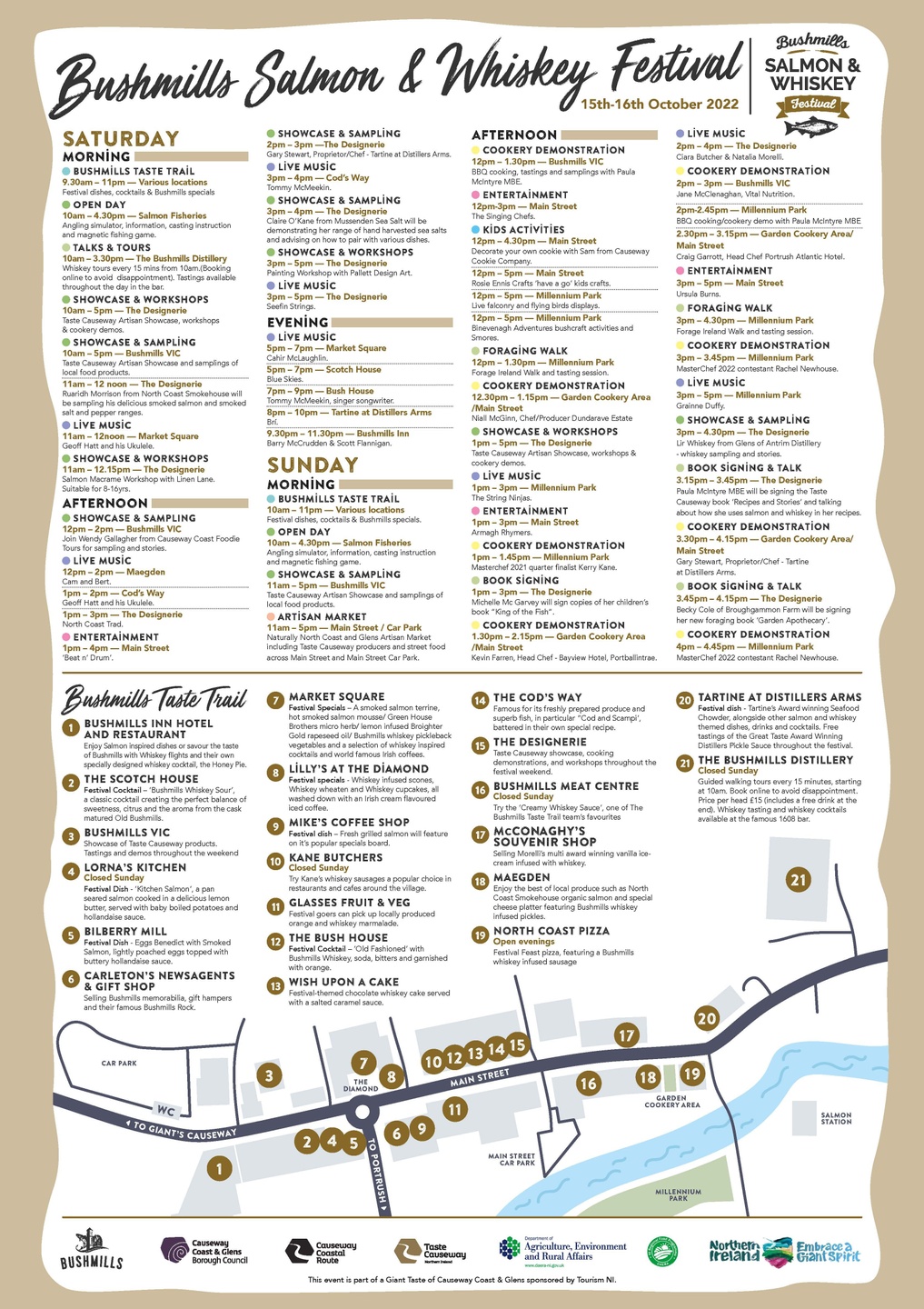 Bushmills Taste Trail