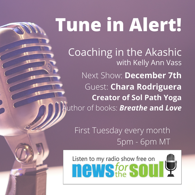 Coaching in the Akashic Radio Show