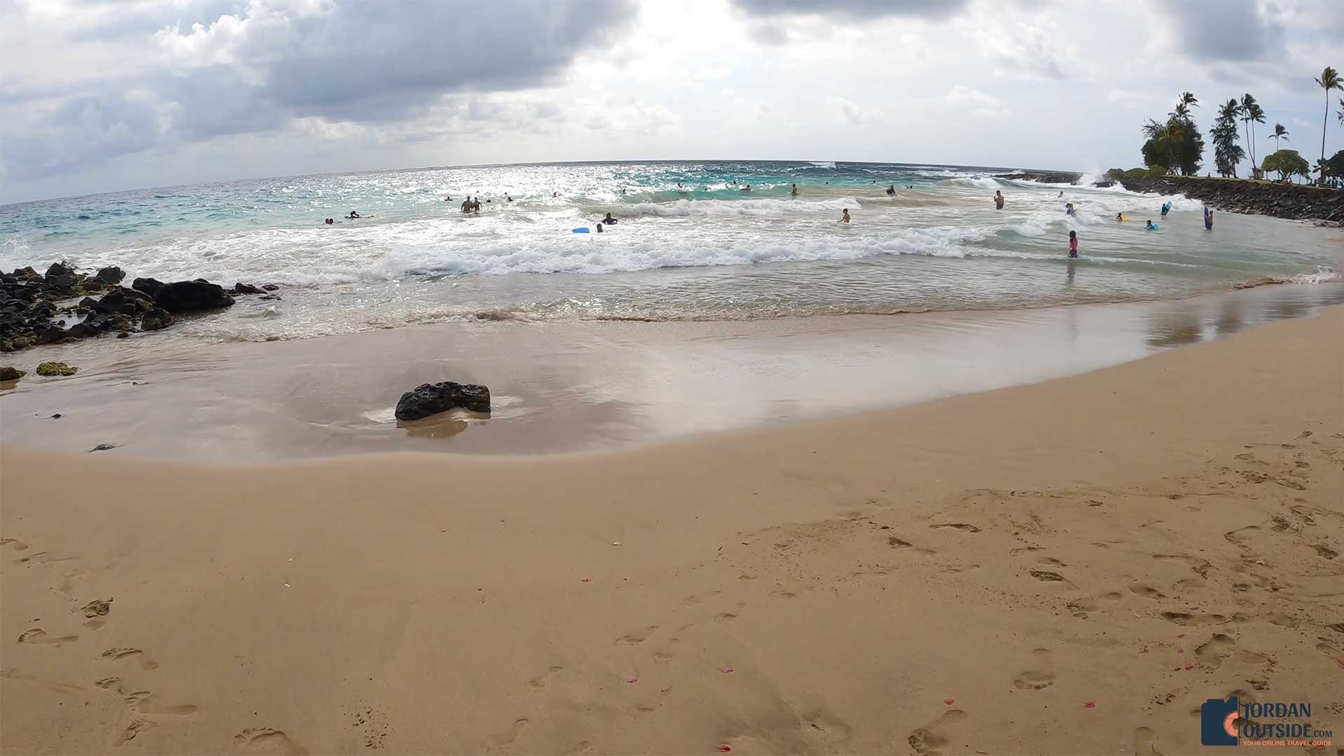 Brennecke's Beach, Kauai, Hawaii